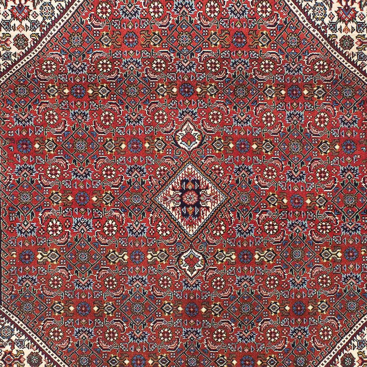 Perzisch tapijt - Bijar - 194 x 137 cm - roest