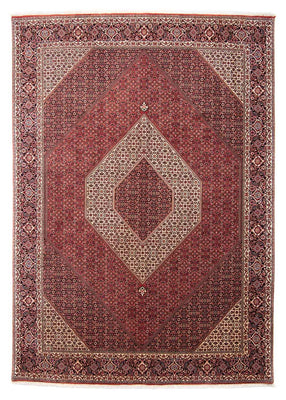 Perzisch tapijt - Bijar - 350 x 254 cm - rood