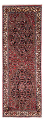 Loper Perzisch tapijt - Bijar - 211 x 71 cm - donkerrood