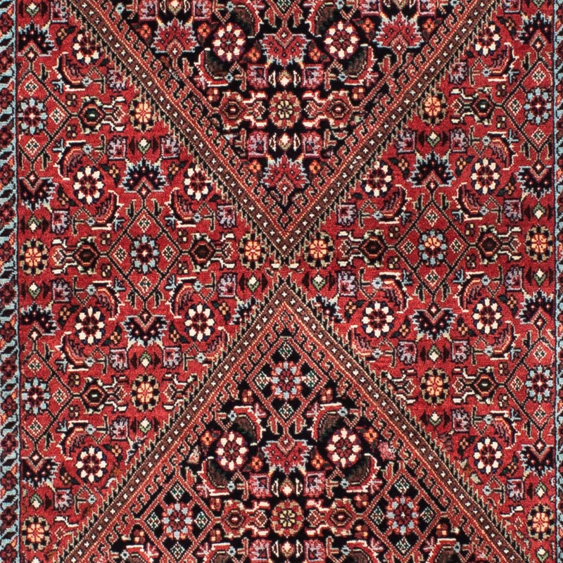 Loper Perzisch tapijt - Bijar - 211 x 71 cm - donkerrood
