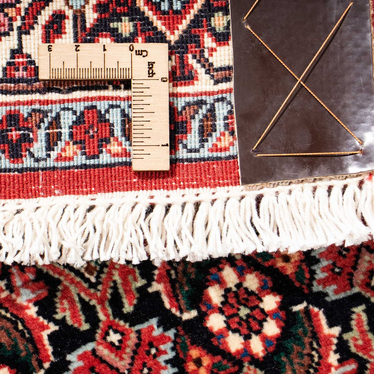 Loper Perzisch tapijt - Bijar - 211 x 71 cm - donkerrood