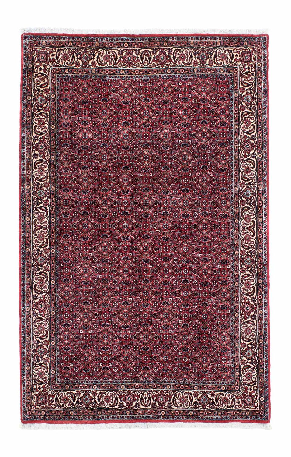 Perzisch tapijt - Bijar - 207 x 132 cm - licht rood