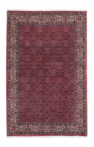 Perzisch tapijt - Bijar - 207 x 132 cm - licht rood