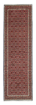 Loper Perzisch tapijt - Bijar - 291 x 84 cm - donkerrood