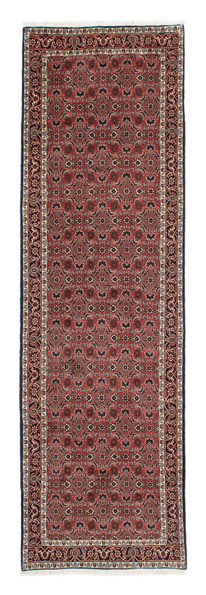 Loper Perzisch tapijt - Bijar - 291 x 84 cm - donkerrood