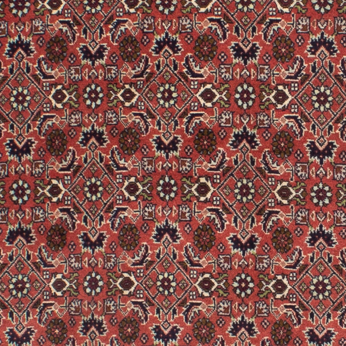 Loper Perzisch tapijt - Bijar - 291 x 84 cm - donkerrood