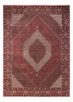 Perzisch tapijt - Bijar - Koninklijk - 352 x 254 cm - rood