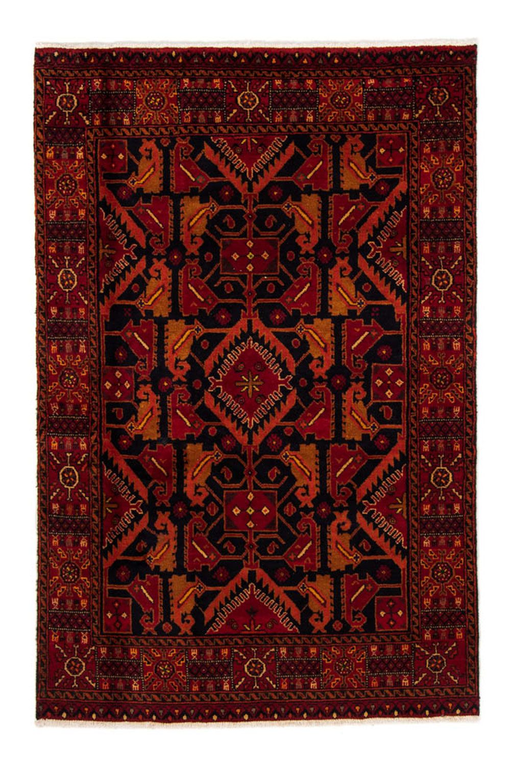 Baluch tapijt - 203 x 130 cm - rood