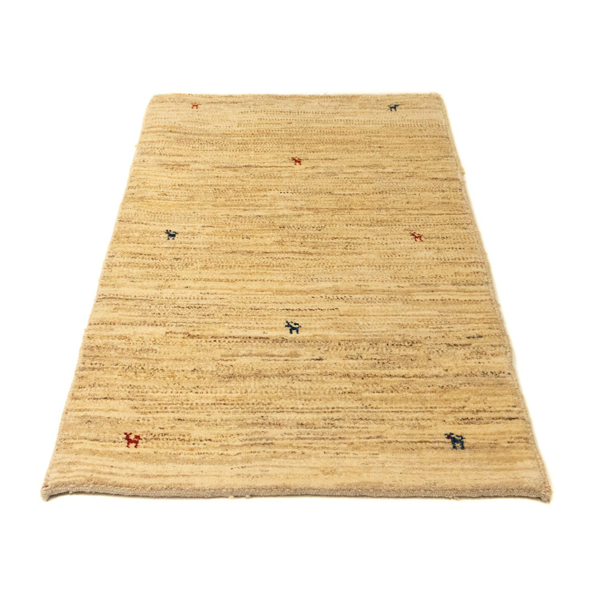 Gabbeh tapijt - Perzisch - 135 x 78 cm - beige