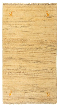 Gabbeh tapijt - Perzisch - 124 x 68 cm - beige