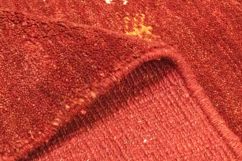 Gabbeh tapijt - Perzisch - 128 x 82 cm - rood