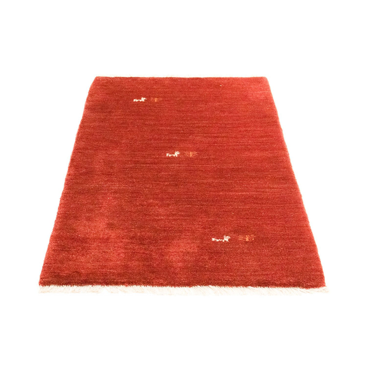 Gabbeh tapijt - Perzisch - 128 x 82 cm - rood