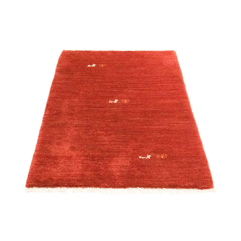 Gabbeh tapijt - Perzisch - 128 x 82 cm - rood