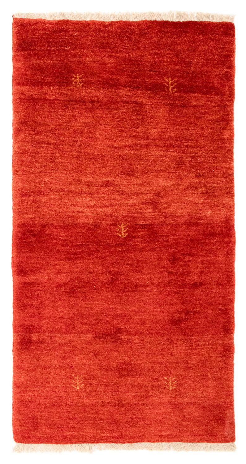 Gabbeh tapijt - Perzisch - 138 x 67 cm - rood