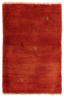 Gabbeh tapijt - Perzisch - 125 x 82 cm - donkerrood