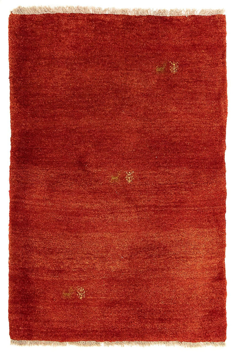 Gabbeh tapijt - Perzisch - 125 x 82 cm - donkerrood