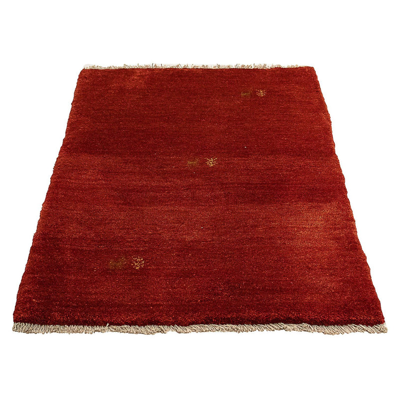 Gabbeh tapijt - Perzisch - 125 x 82 cm - donkerrood