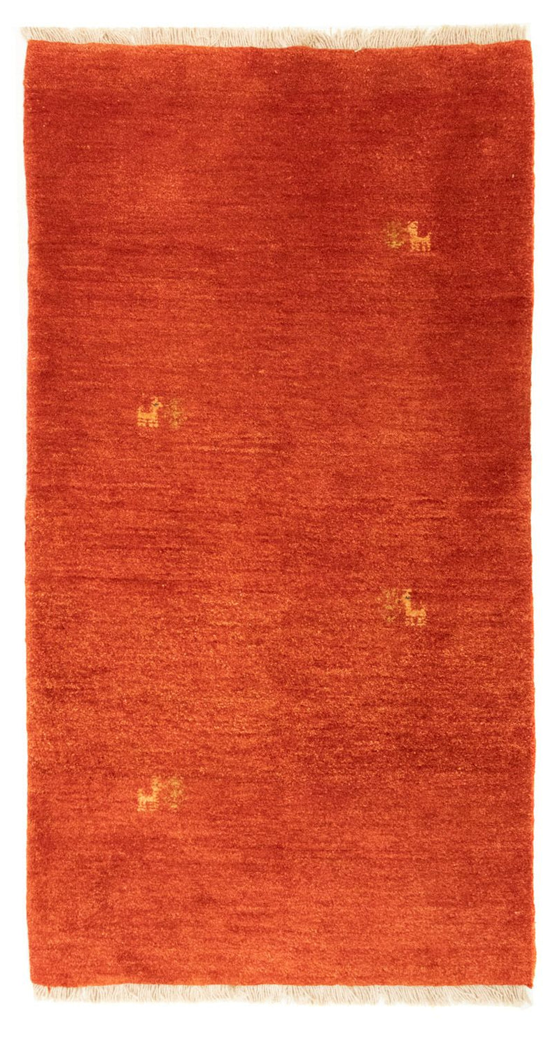 Gabbeh tapijt - Perzisch - 139 x 73 cm - rood