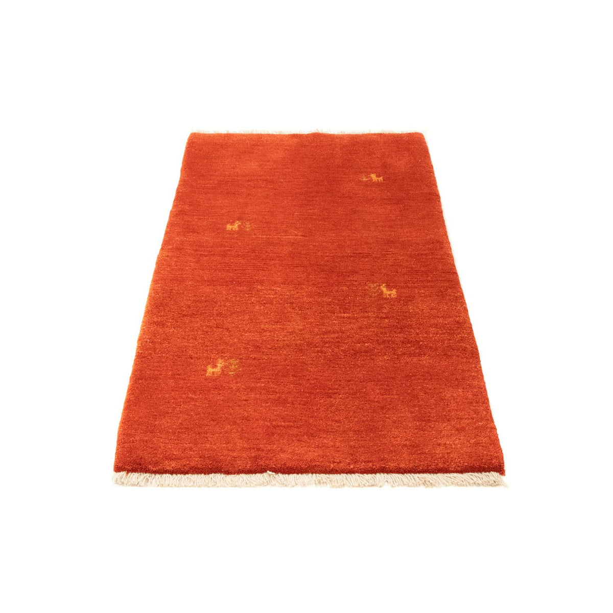 Gabbeh tapijt - Perzisch - 139 x 73 cm - rood