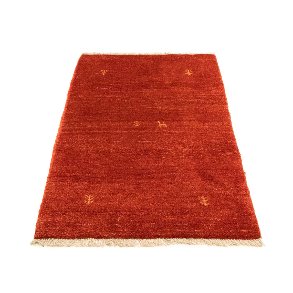 Gabbeh tapijt - Perzisch - 135 x 74 cm - rood