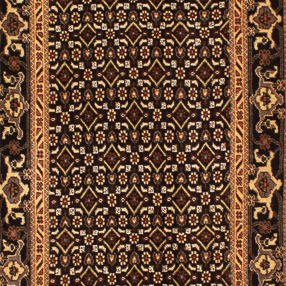 Loper Perzisch tapijt - Tabriz - 292 x 68 cm - veelkleurig