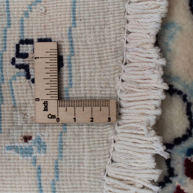 Perzisch tapijt - Nain rond  - 300 x 300 cm - donkerrood