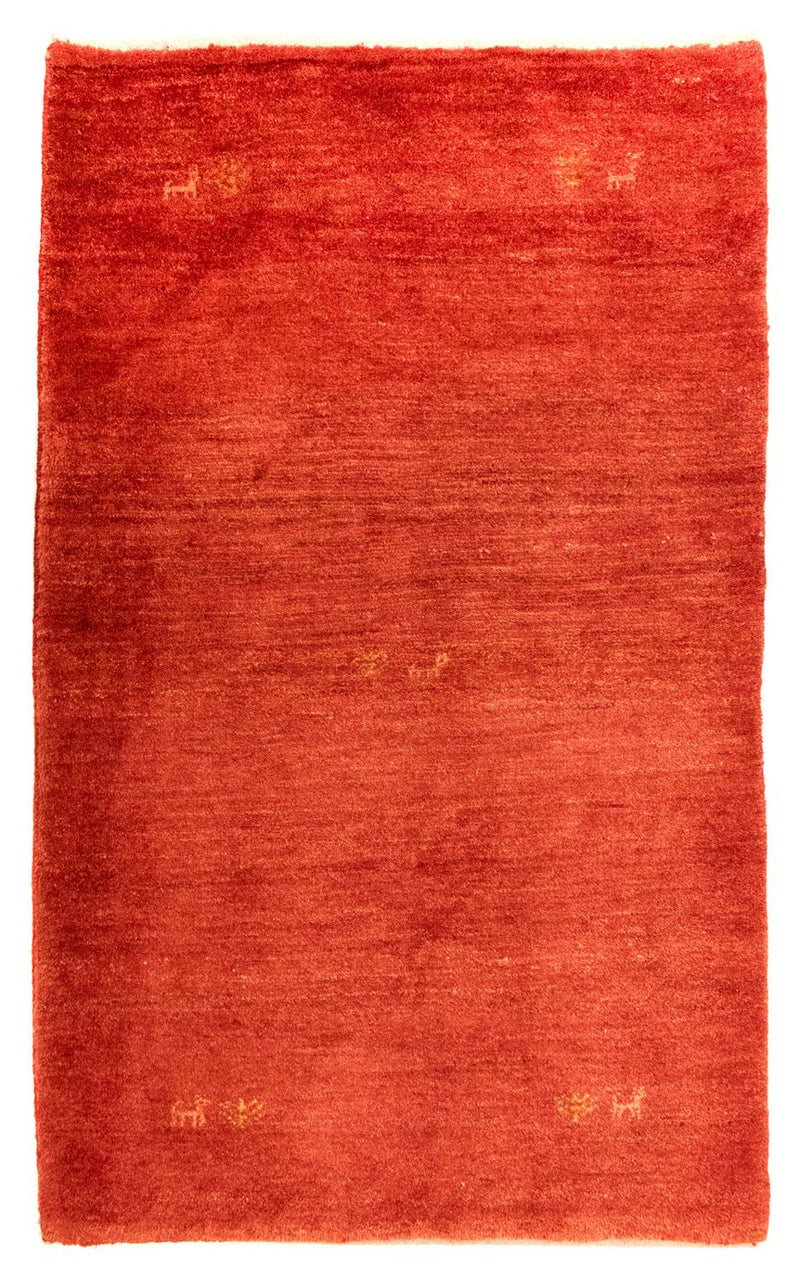 Gabbeh Tapijt - Loribaft Perzisch - 130 x 81 cm - rood