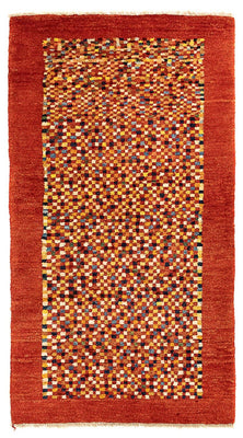 Gabbeh tapijt - Perzisch - 135 x 72 cm - donkerrood