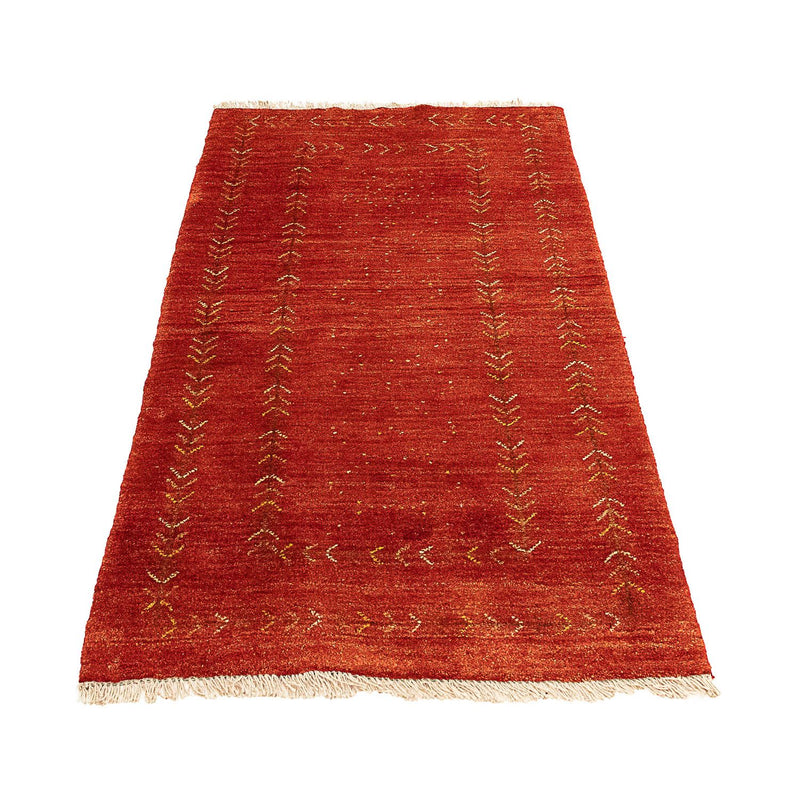 Gabbeh tapijt - Perzisch - 137 x 75 cm - donkerrood