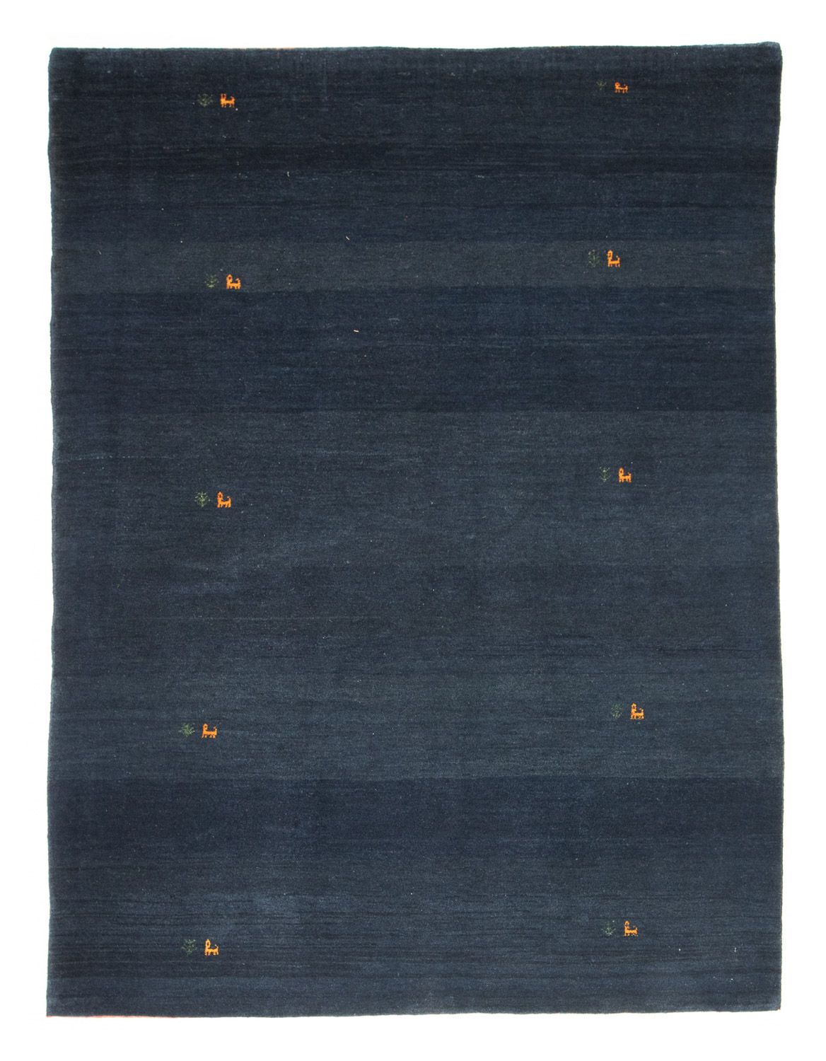 Gabbeh tapijt - Perzisch - 227 x 175 cm - donkerblauw