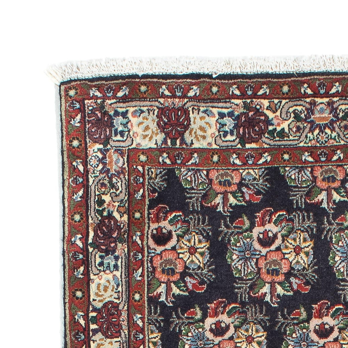 Loper Perzisch tapijt - Bijar - 198 x 70 cm - grijs