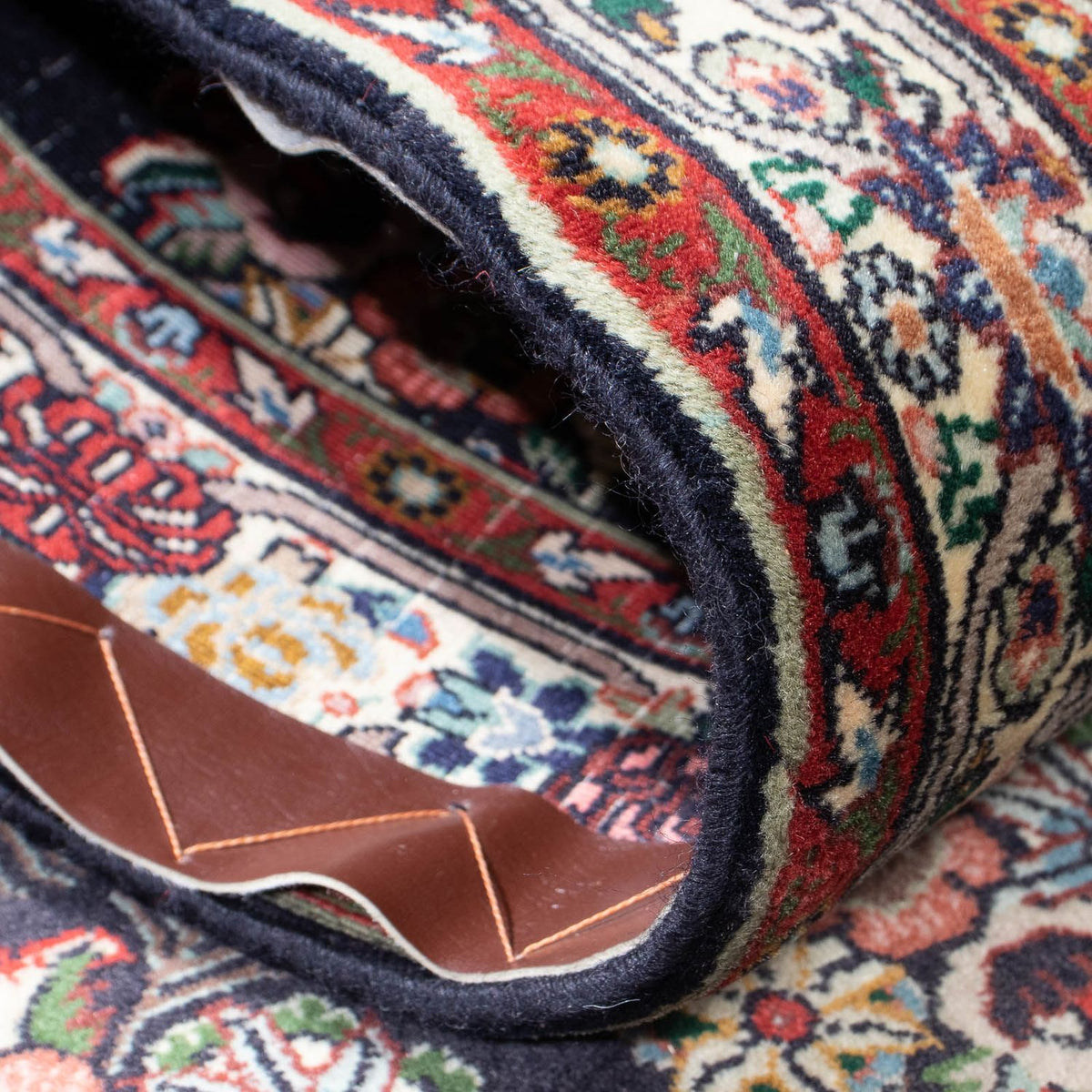 Loper Perzisch tapijt - Bijar - 198 x 70 cm - grijs