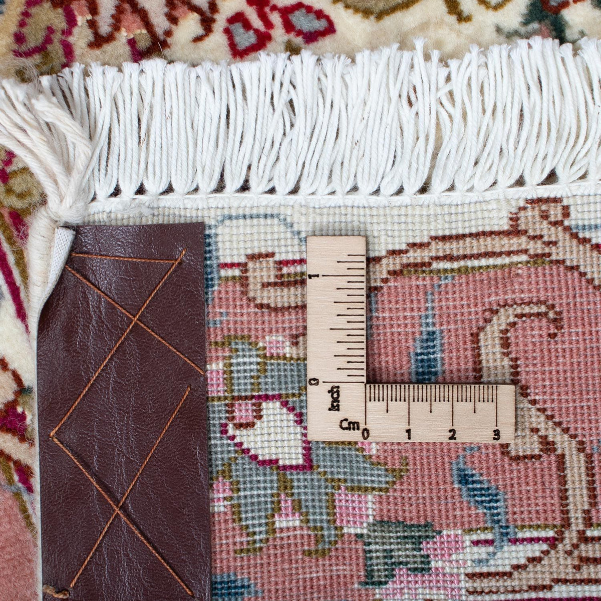 Perzisch tapijt - Tabriz - Royal - 88 x 60 cm - beige