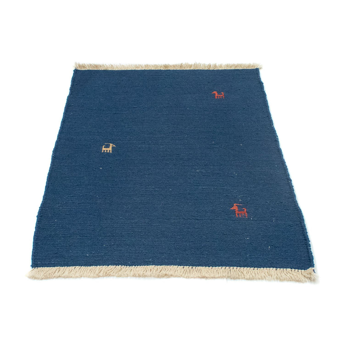 Gabbeh tapijt - Perzisch - 86 x 63 cm - donkerblauw