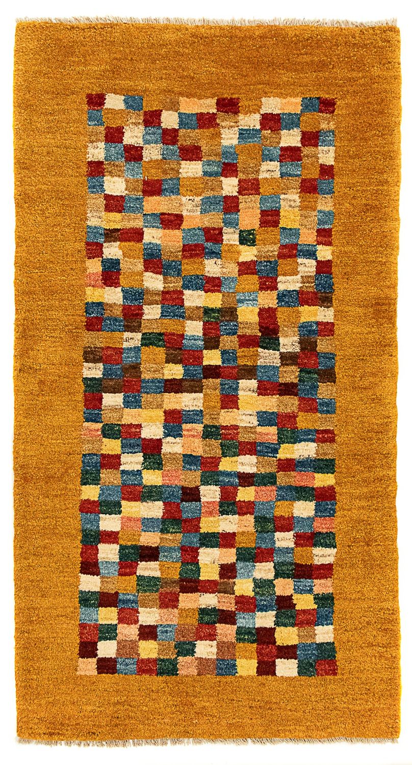 Gabbeh tapijt - Perzisch - 137 x 73 cm - bruin