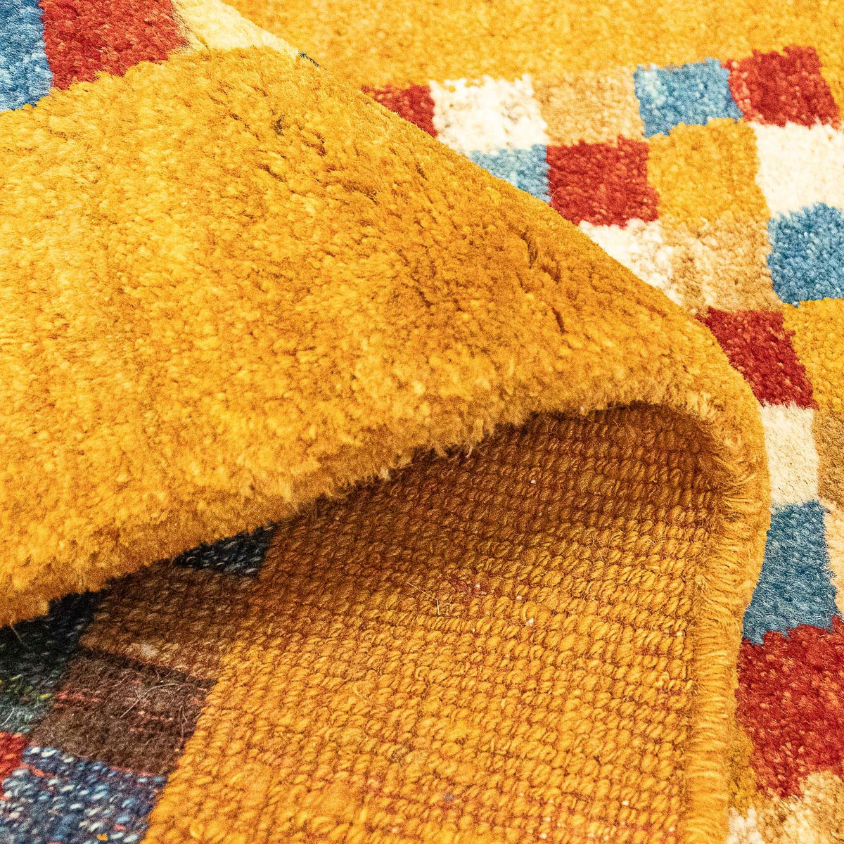 Gabbeh tapijt - Perzisch - 137 x 73 cm - bruin