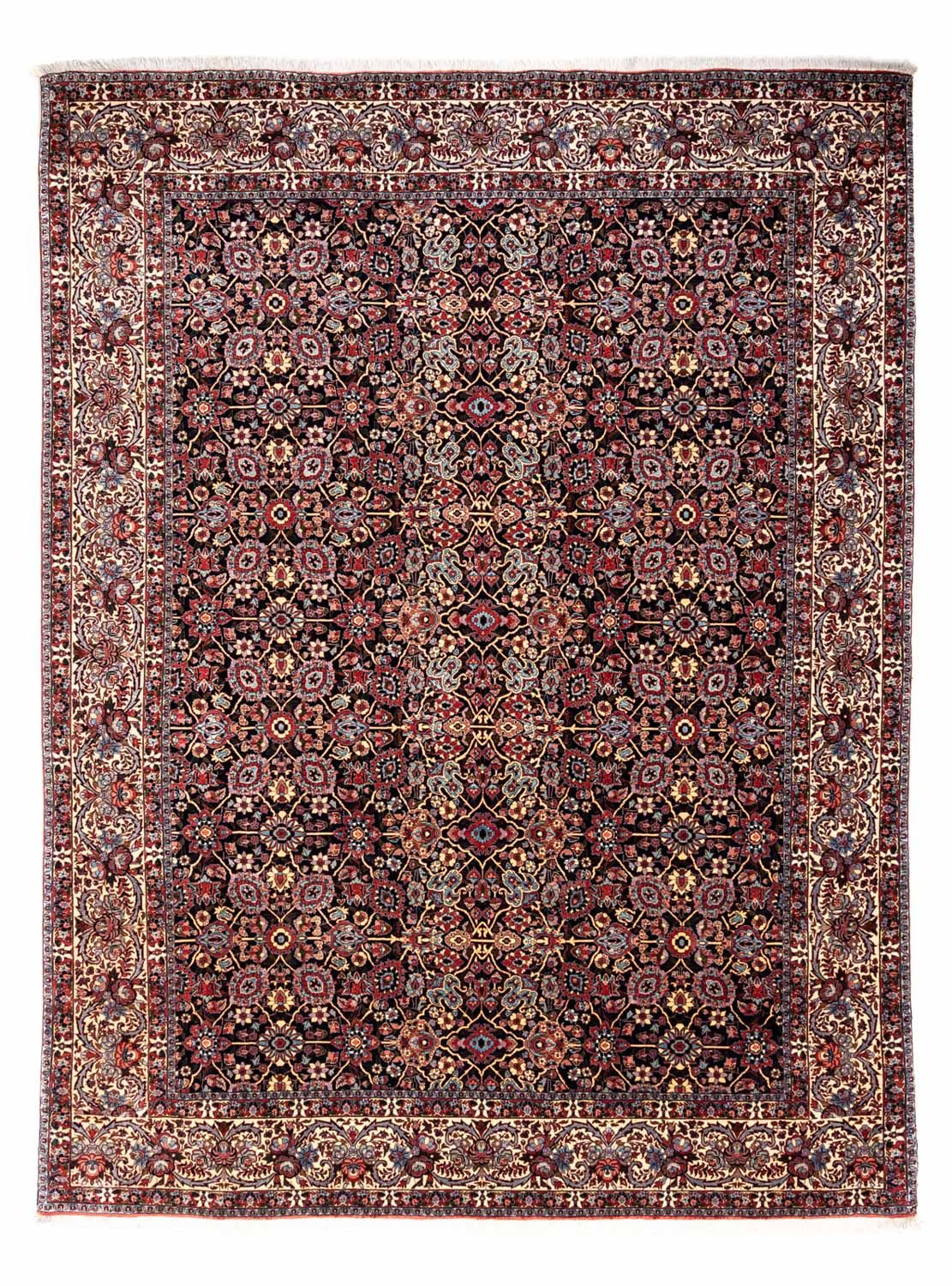 Perzisch tapijt - Bijar - Koninklijk - 335 x 254 cm - zwart