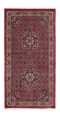 Loper Perzisch tapijt - Bijar - 203 x 100 cm - rood