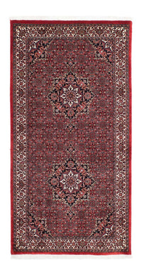 Loper Perzisch tapijt - Bijar - 203 x 100 cm - rood