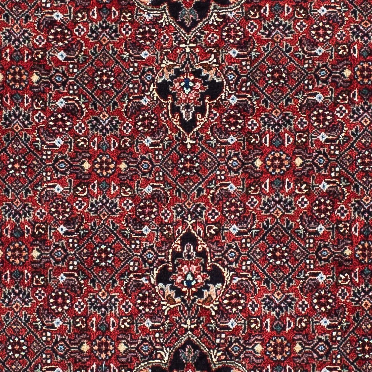Loper Perzisch tapijt - Bijar - 203 x 100 cm - rood