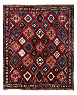 Perzisch Tapijt - Nomadisch - 290 x 252 cm - donkerrood