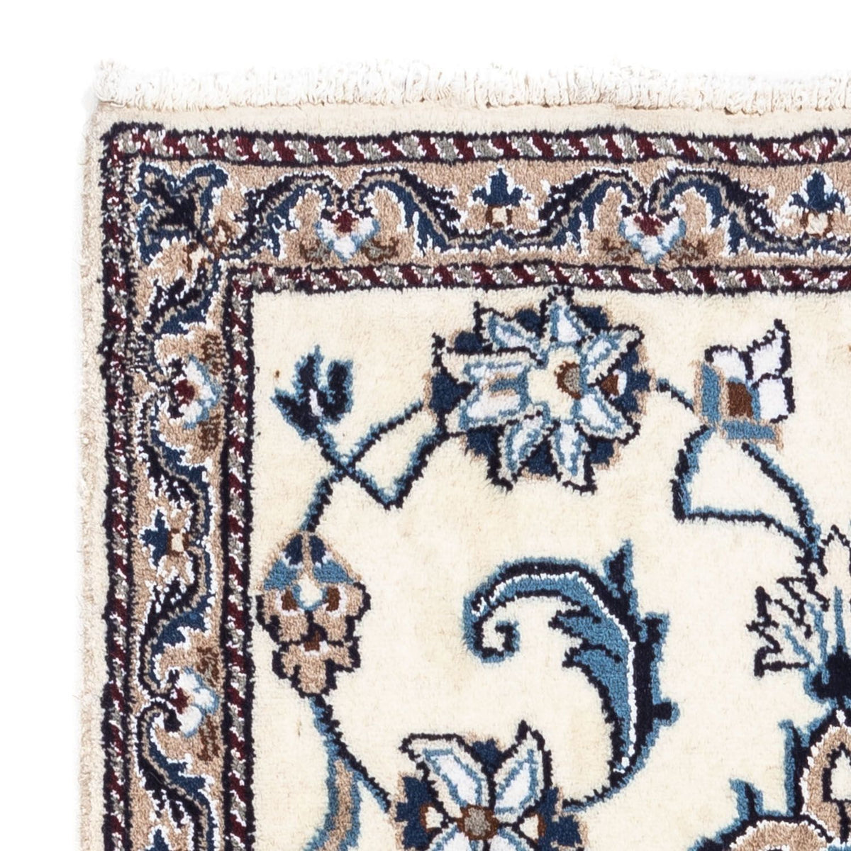 Perzisch tapijt - Nain - 138 x 67 cm - beige