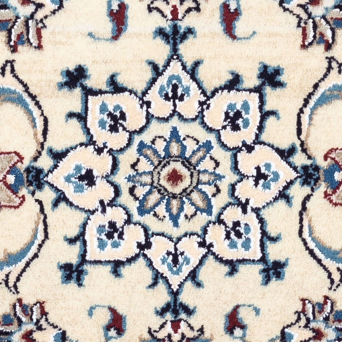 Perzisch tapijt - Nain - 135 x 68 cm - beige