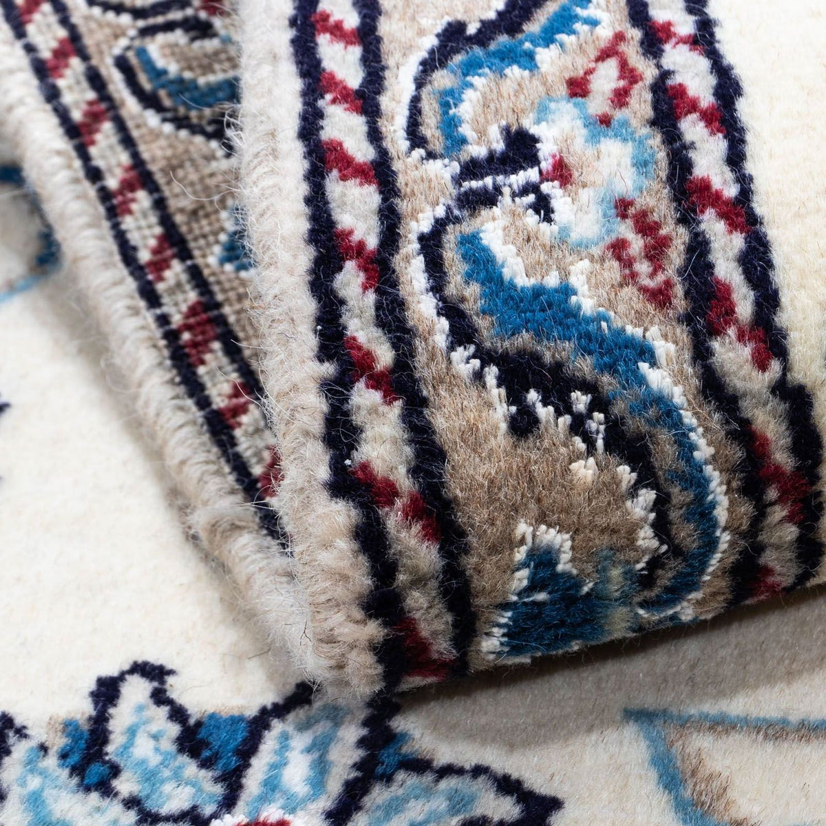 Perzisch tapijt - Nain - 135 x 68 cm - beige