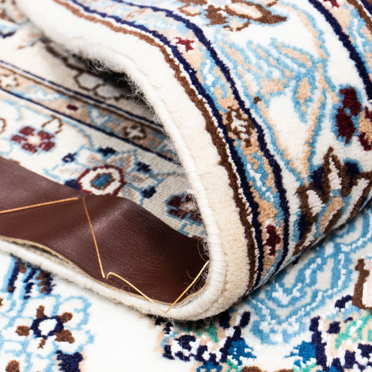 Perzisch tapijt - Nain - Premium - 302 x 197 cm - beige