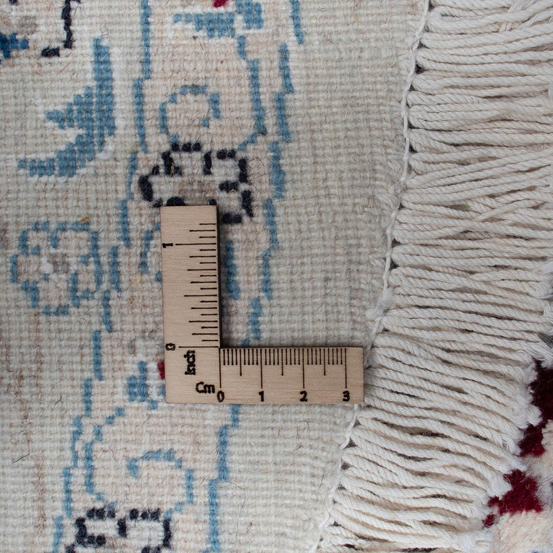 Perzisch tapijt - Nain rond  - 295 x 295 cm - donkerrood