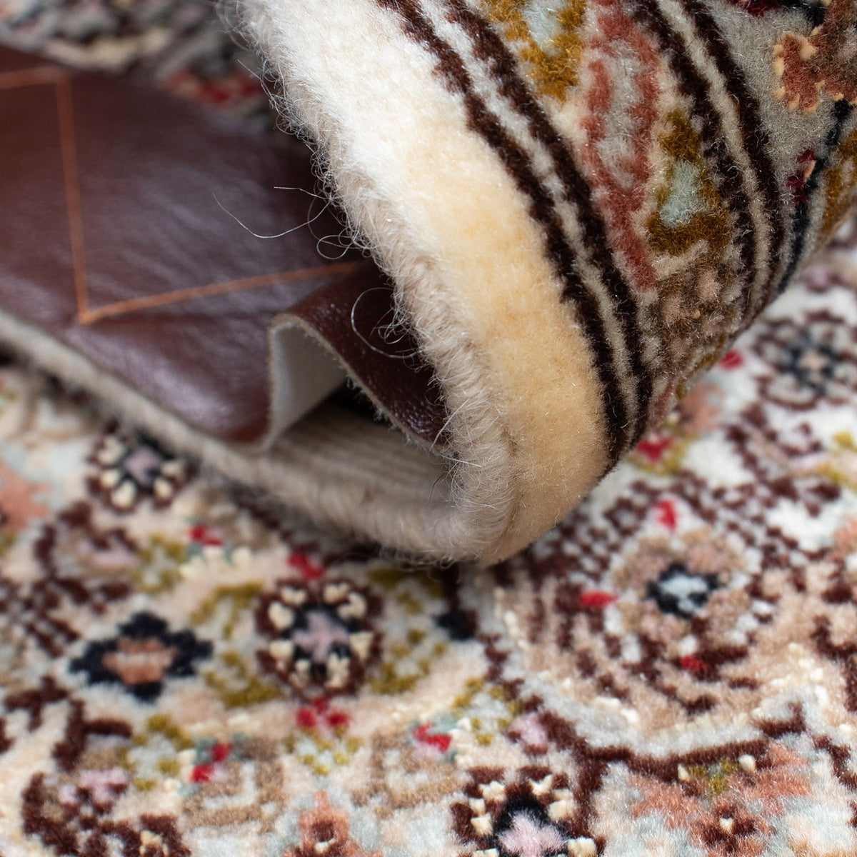 Perzisch tapijt - Tabriz - Royal - 96 x 60 cm - beige