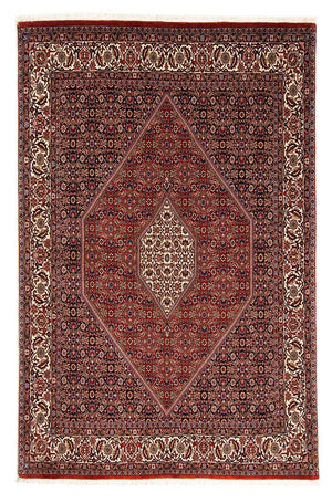 Perzisch tapijt - Bijar - 241 x 170 cm - donkerrood