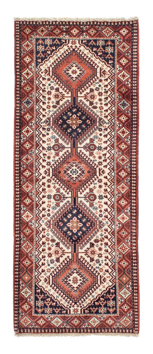 Loper Perzisch Tapijt - Nomadisch - 200 x 80 cm - beige
