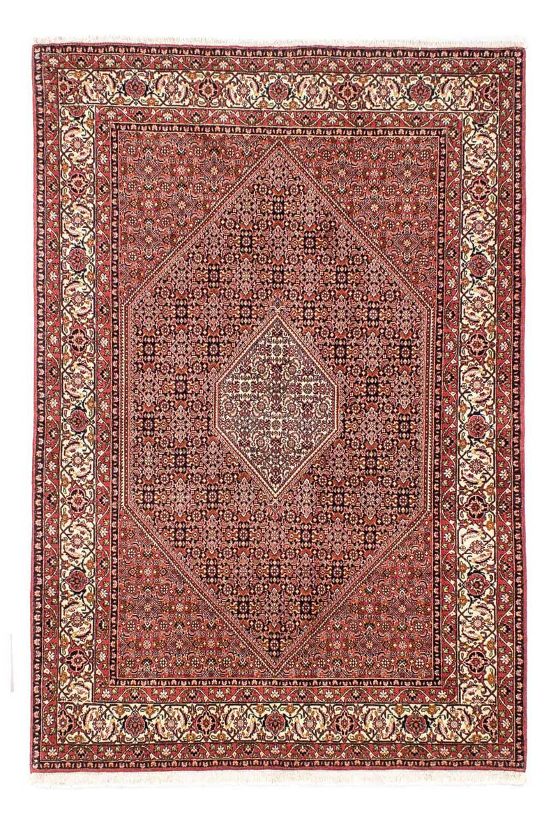 Perzisch tapijt - Bijar - 246 x 171 cm - licht rood